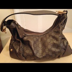 Gucci Leather Hobo